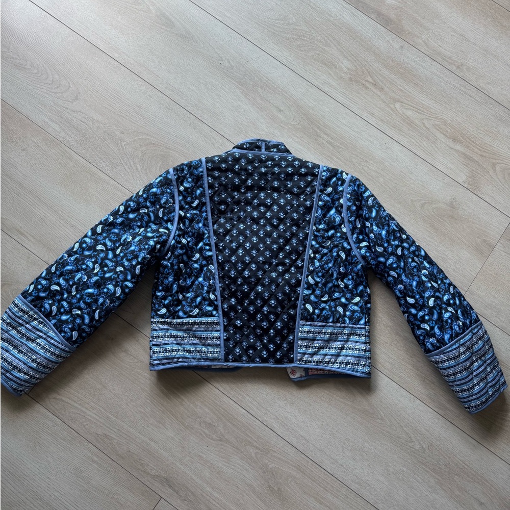 Paisley Patchwork Quilted Coat - image 3